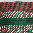 New Pioneer Rug Company Christmas Red Green Braided Rug Floor Mat 20 x30 