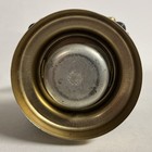 Set Of 2 Vintage 60s 70s Brass And Black Carriage Lantern Tin Hong Kong