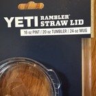 New Authentic Yeti Rambler Straw And Lid Replacement For 20 Oz Tumbler 24 Oz Mug