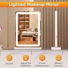 Led Vanity Mirror W  Usb Charging dimmable 3 Color Lights w  Smart Touch Control