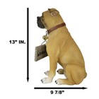 World Of Wonders  tyson  The Boxer Dog Garden Welcome Statue 13 25  Tall Figure