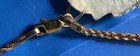 10k Yellow Gold Rope Chain Charm Bracelet W  Disc Charms  Peru Tag  Lobster
