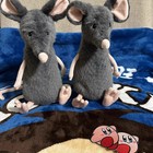 Lachlan Sad Rat Plush Soft Stuffed Toy - Authentic Nwt  