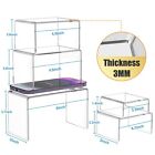 Ouskr Acrylic Risers For Display 10 Pcs Acrylic Display Riser Clear Display St