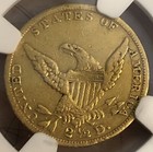         1836  2 50 Classic Head Gold Quarter Eagle Ngc Fine Details - Rare         