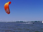 Hq Ignition Ii 14m Kiteboarding Kite - Orange yellow