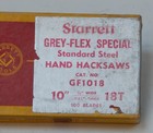 Mib 100 Starrett Hacksaw Blades And Hand Held Eclipse Blade Holder From England