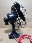 1930   s Art Deco Wagner Electric Desk Oscillating Fan Cast Base Works Type 5259