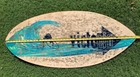 Victoria Skimboard Wood  Laguna Beach  Ca 39  Long Surf Wave
