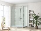 60  X 36  Shower Base In White With Single Threshold And Center Drain  Non-slip