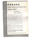 Vintage Kodak Magazine catalog 1936-1937 Many Picures Of Classic Equipment
