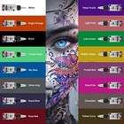 Tattoo Ink Set 16 Colors  1oz  30ml  Each  High Saturation   16 Pcs 1 Oz 