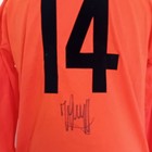 Netherlands Retro Home Number 14 Shirt Signed Johan Cruyff Cruijff
