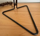 Vintage Mcm Metal Lamp 2-tier Fiberglass Shade Mid Century Modern Lighting 50s