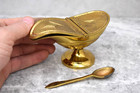 Vintage Antique Brass Boat And Spoon For Your Censer  cu2163  Chalice Co