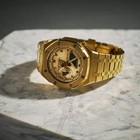 Casioak Full Gold G-shock Mod Ga2100 Ga-2100 Men   s Watch