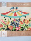 Vintage Meyercord Carousel Floral Decals Lot Of 2 Packages Nos