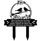  Cardinals Memorial Grave Marker 13 78 X 10 63 Inch Metal Cemetery Decoration 