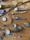Vintage Watch Lot 50  Watches Timex Seiko Fossil Helbros Mk Parts Repair Estate