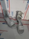 Womens London Fog Lfw-nikki Silver Glitter Dress Shoes Heel Size 8 5 M Us   t6 