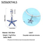 Kunsir Sterling Silver Sea Charms For Bracelet Necklace Diy Beach Jewelry Gift