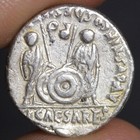 Emperor Augustus Denarius 2bc Ancient Roman Empire Silver Coin Caesares