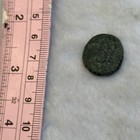 Genuine Ancient Central Asian Kushan Empire Buddha Temple Coin