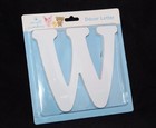  Small Wonders Wooden Letter Wall Decor    Letter W