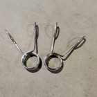 New Olympic Spring Collar 1 Pair Standard Diameter Barbell Stop Sliding Plates