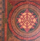 Sri Yantra Shri Chakra Oil Varnished Hand-painted Thangka Sacred Geometry Art