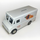 Ertl 1 25 Scale Diecast Delivery Van - Flint Piston Service Locking Coin Bank