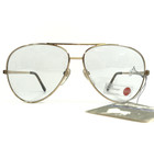 Vintage Serengeti Sunglasses 3038m Mens Gold Aviators With Gray Photochromic