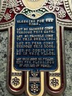 Judaica Blessing For The Home In English Hamsa Wall D  cor Hand Made In Israel