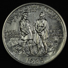 1935 34 S Daniel Boone Commemorative Silver Half Dollar 50c 1935 1934-s