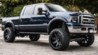 20x10 hardrock Wheels H502 Pain Killer Xposed Gloss Black Milled Off-road 4 Pcs 