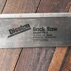 Disston Pk-1 12 Inch Back Saw  usa 