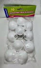 Lot Of 100 White Styrofoam Balls Hobbies Holiday Floral Crafts 2   