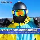 Winter Motorcycle Riding Neck Warm Gaiter Half Face Mask Headwear For Men Women