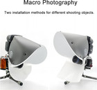 Macro Photography Diffuser Kit Portable Speedlite Flash Diffuser Softbox For Mac