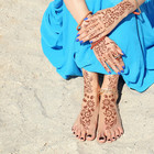 Henna Tattoo Kit indian Temporary Tattoo Stencils Glitter Airbrushing Diy Henna 
