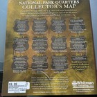 National Park Quarters Collection Map Coin Collector Album Folder Some Quarters