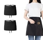 Genstores Waist Aprons-waiter Waitress Server Apron With 3 Pockets 1   2   3    