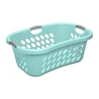 Sterilite Ultra Hiphold 1 25 Bushel Plastic Stackable Laundry Basket  12 Pack 
