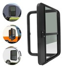 Rv Camper Teardrop Trailer Door  Right Passenger Side Rv Camper Entry Door Black