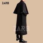 Black Wool Inverness Cape  Victorian Steampunk Cloak  Sherlock Holmes Costume