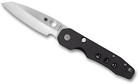 Spyderco Kevin Smock Folding Satin Plain Carbon Fiber G10 Laminate Hndle C240cfp