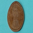 1985 Ana President Florence Schook Elongated Copper Cent Pressed Penny Coin