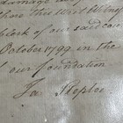 1799 Warrant To Sheriff Bedford County Virginia For Debt Of 8 Pounds 4 Shillings