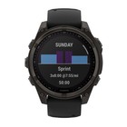 Garmin Fenix 8 Sapphire Solar 47mm Smartwatch Black Pebble Gray Band