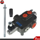 Double Acting 1 Spool Hydraulic Directional Control Valve 21 Gpm Motors Spool